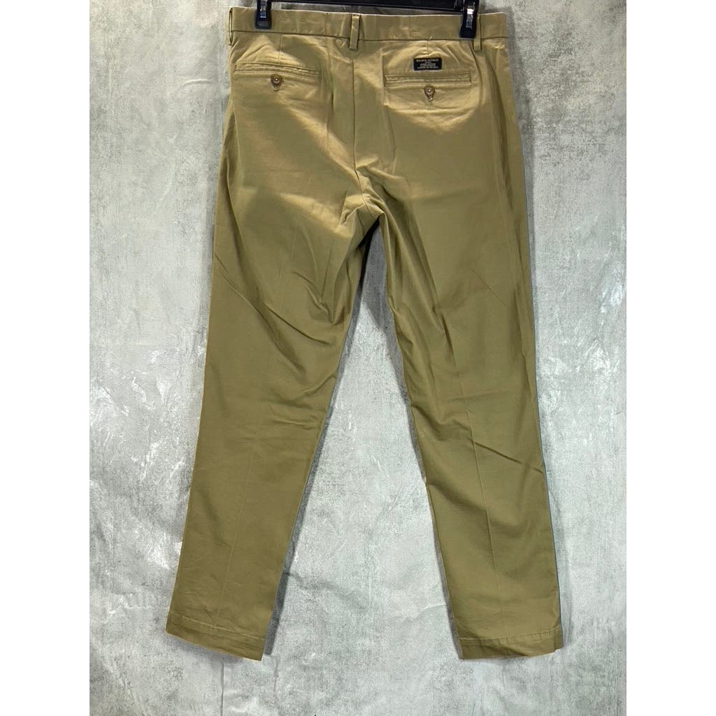 BANANA REPUBLIC Men's Acorn Mason Stretch Chino Pants SZ 33X32