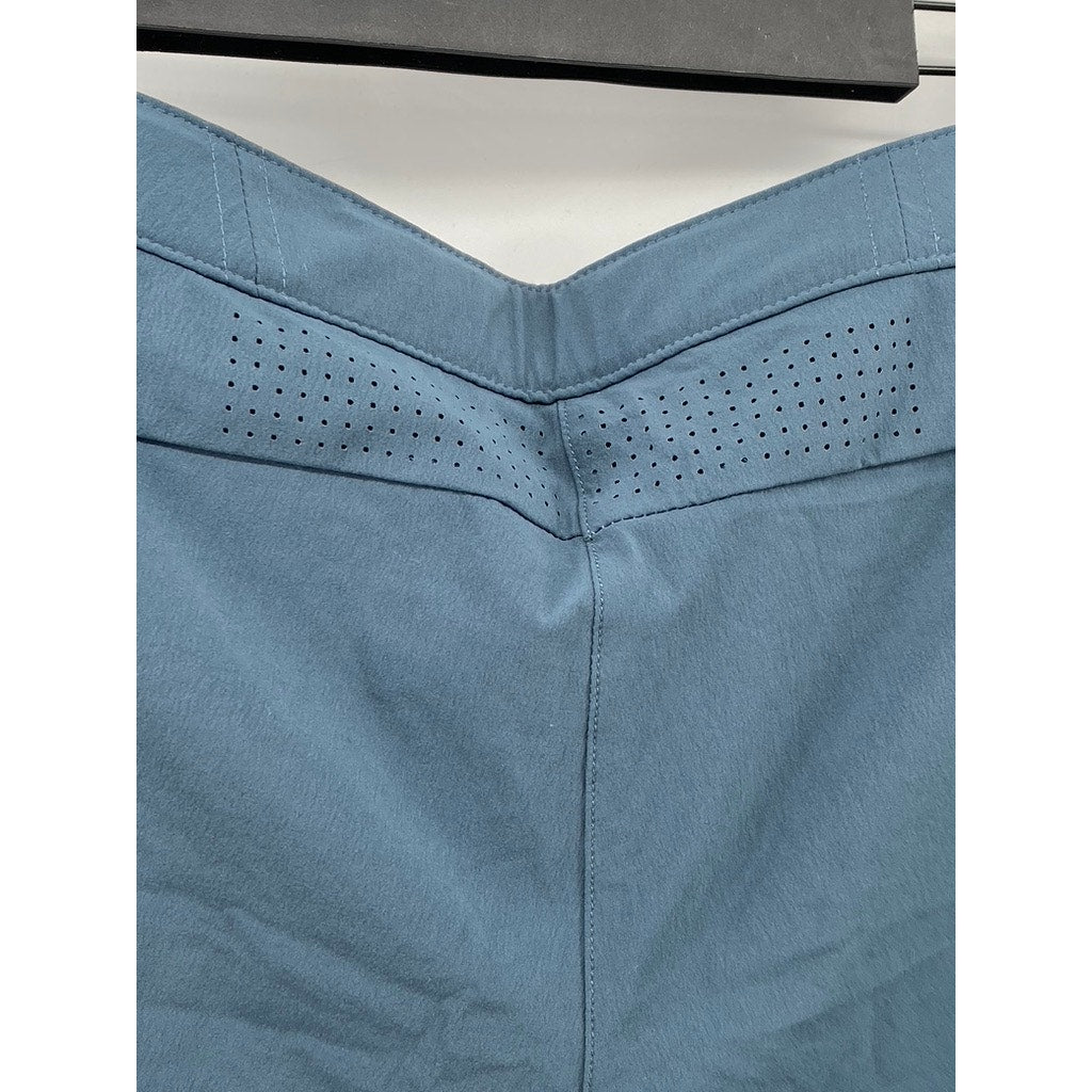 UNBRANDED Men's Blue Buckle Lightweight Mesh Shorts SZ 36