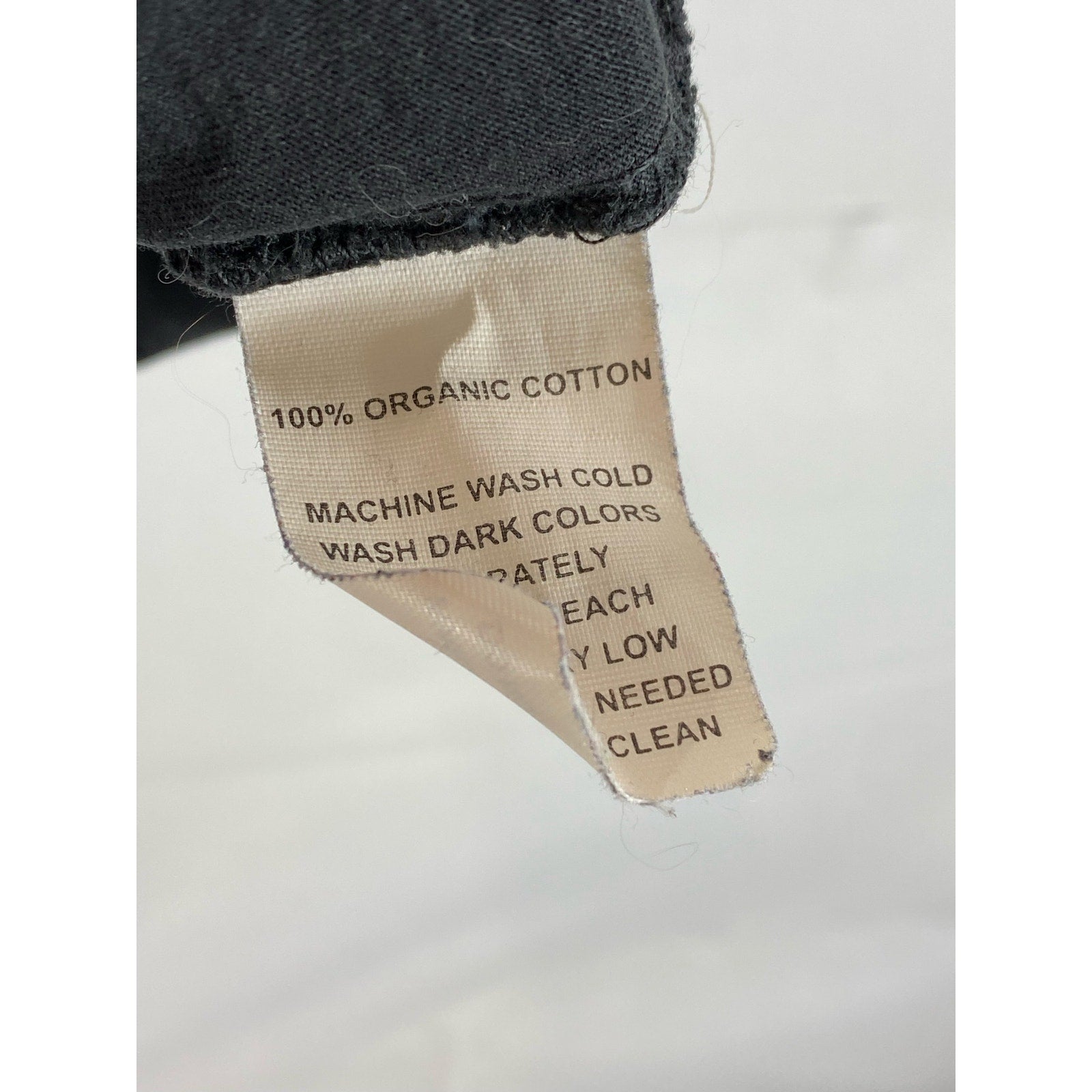 EASTERN MOUNTAIN SPORTS Men's Black Graphic Crewneck Organic Cotton T-Shirt SZ S