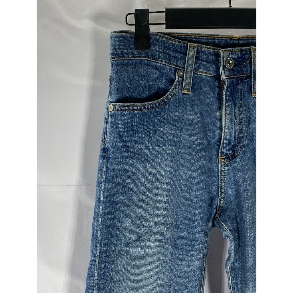 ADRIANO GOLDSCHEID Women's Dark Blue Denim Farrah High-Rise Skinny Jean SZ 25