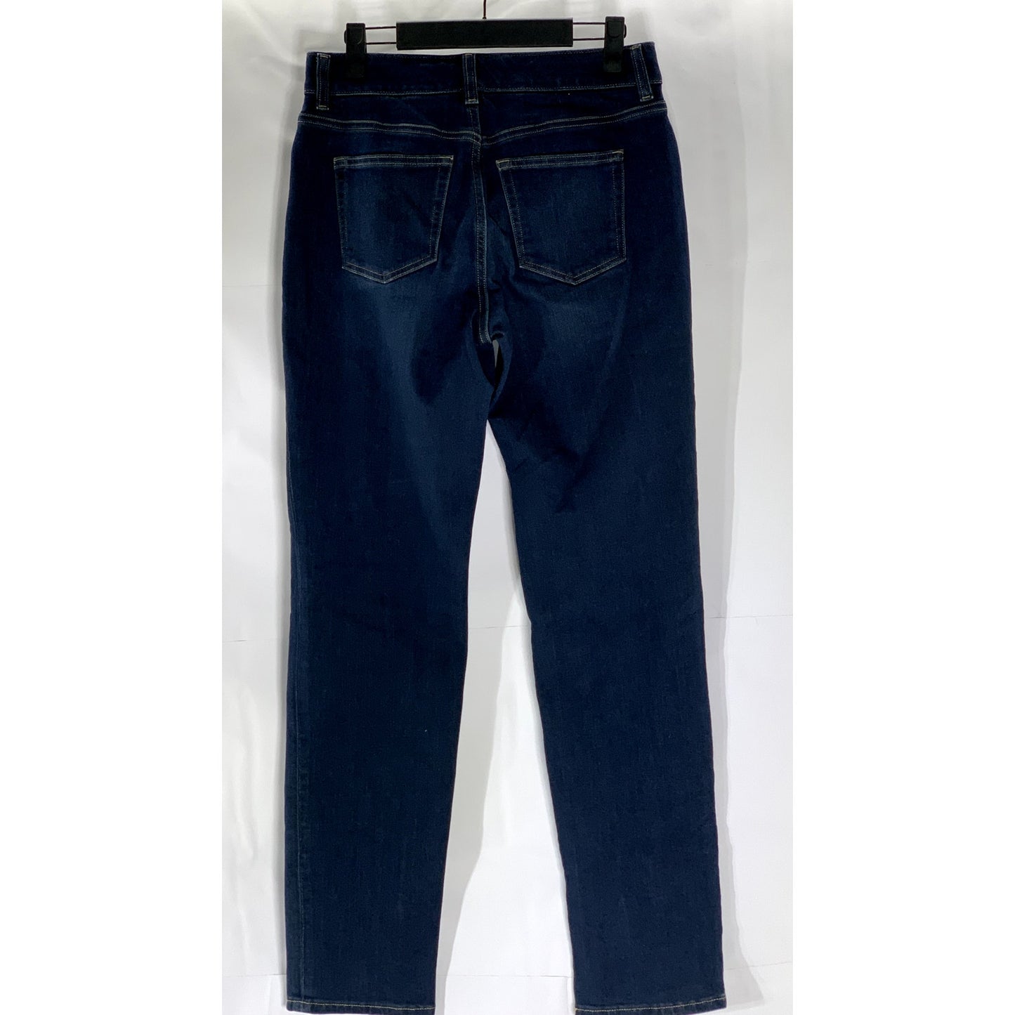 CHAPS Women's Dark Blue Denim Slim-Leg Regular-Fit Five-Pocket Jean SZ 4