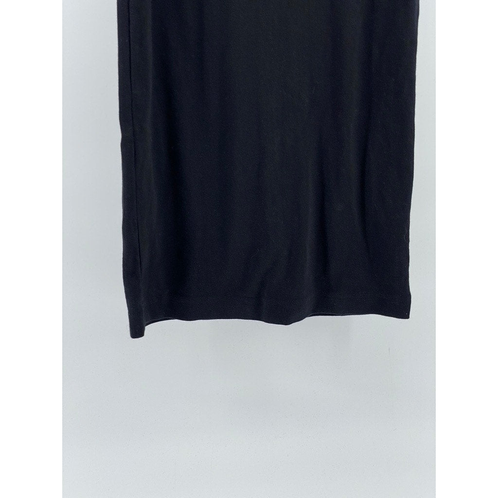 AMERICAN TALL Men's Black Soft-Knit Crewneck Sleeveless Tank SZ M/T