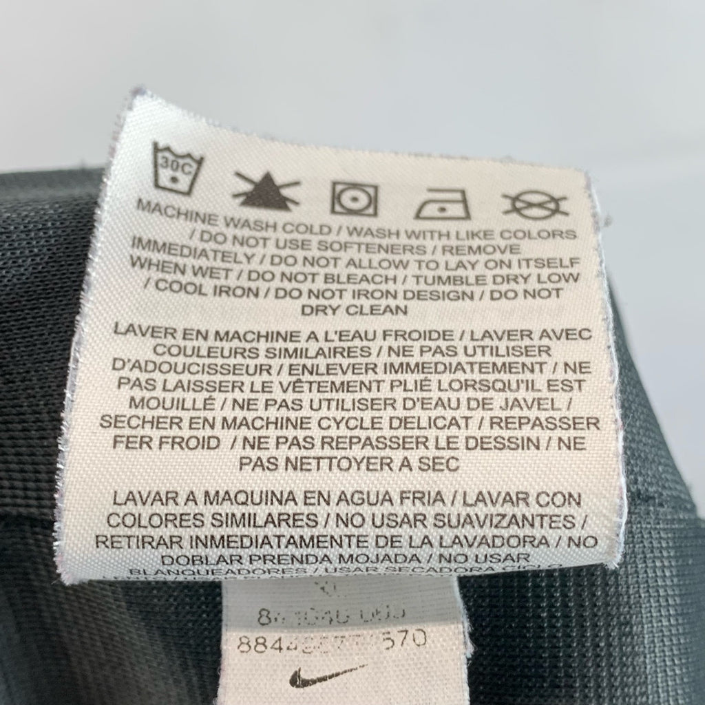 NIKE Men's Black Dri-fit Perforated Pull-On Drawstring Active Shorts SZ XL
