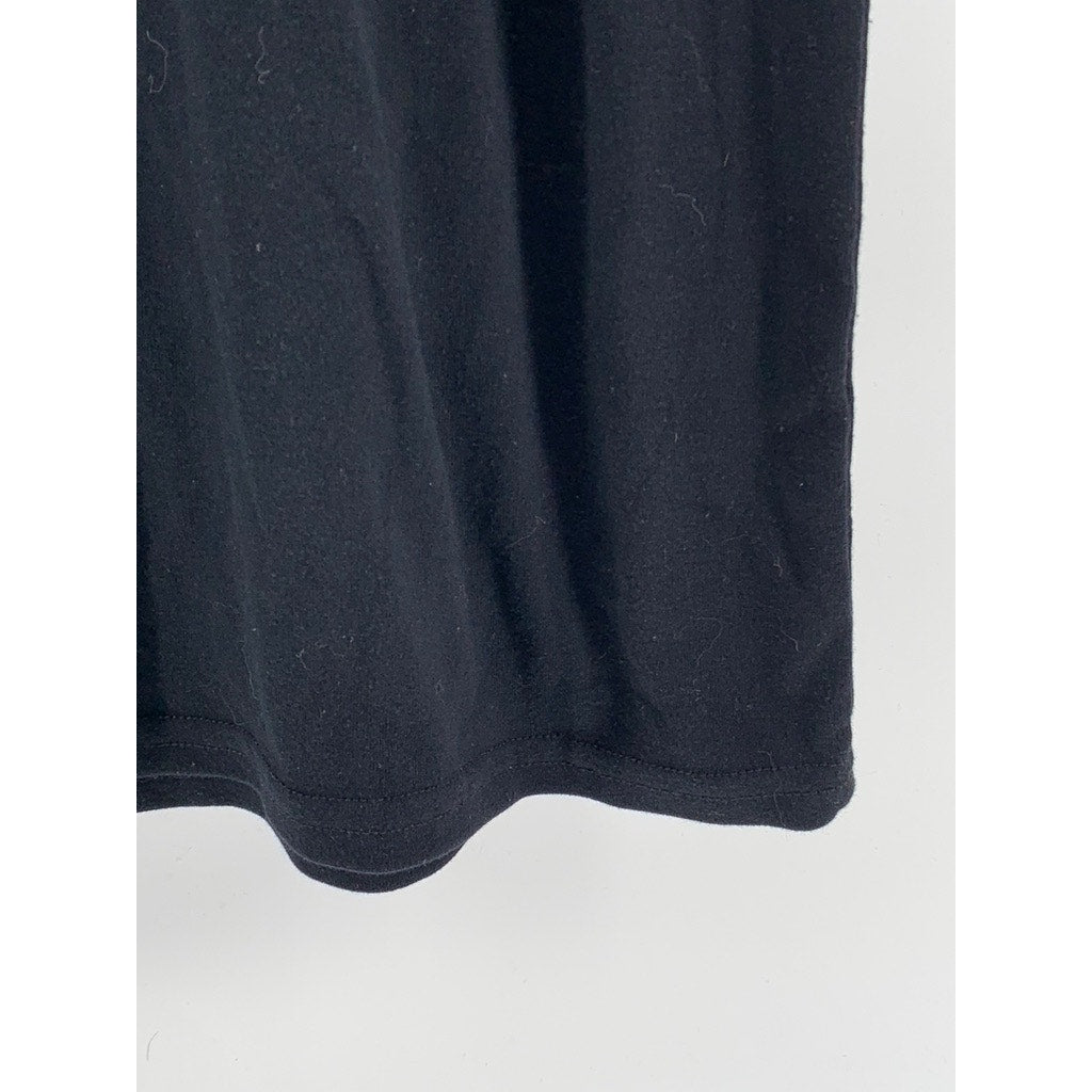 MELROSE Women's Black Scoop-Neck A-Line Dress SZ XS