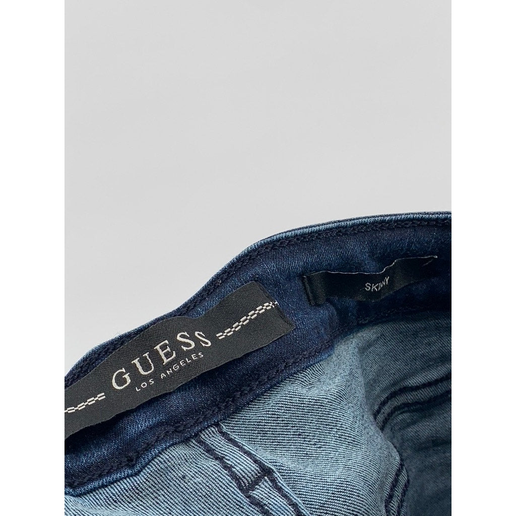 GUESS Men's Dark Blue Denim Skinny Leg Jeans SZ 29