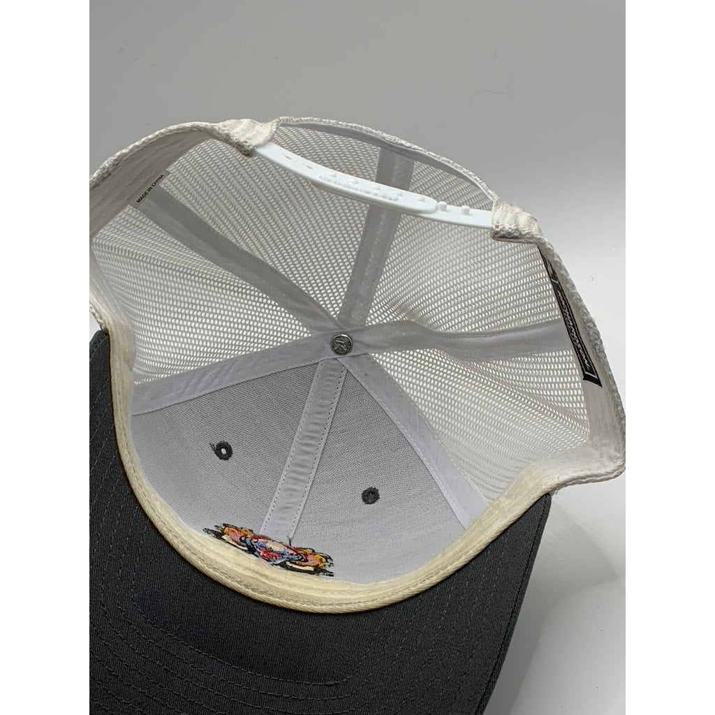 RICHARDSON Men's Grey/White Clown Graphic Mesh Adjustable Snapback Hat OS