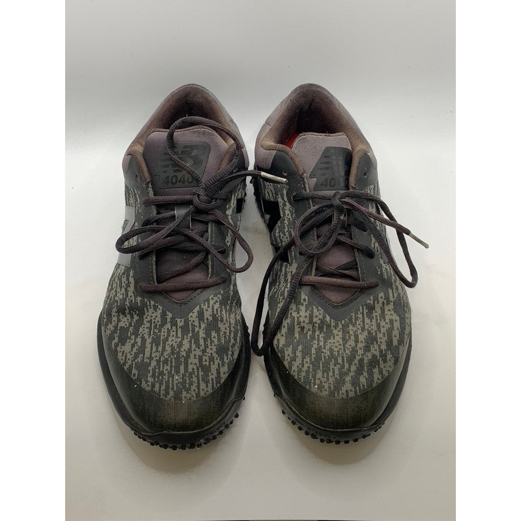 NEW BALANCE Men's Black-Gray Camo Fresh Foam Sneakers SZ 9