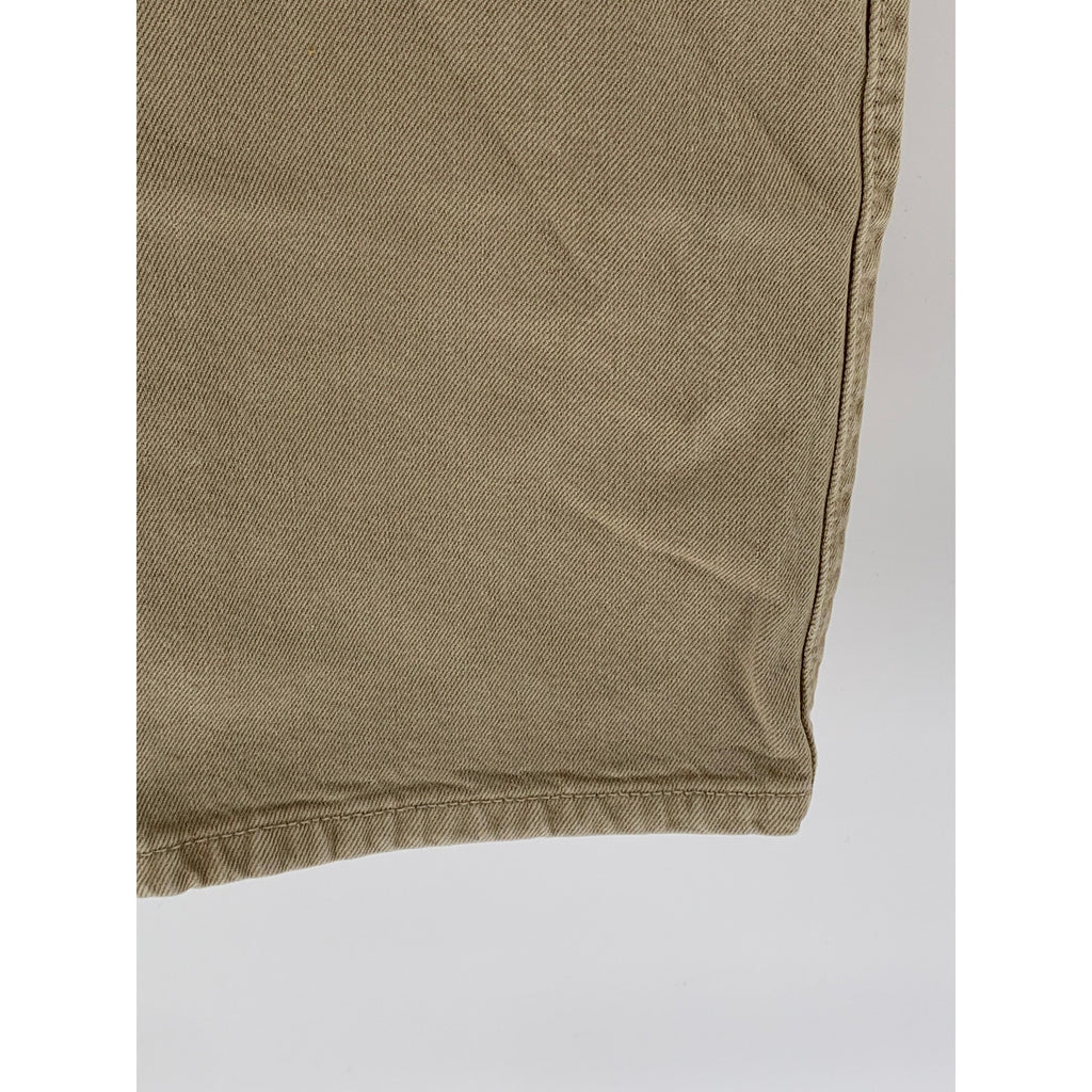 LEVI'S Men's Tan Denim Y2K 501 Regular Straight Leg Five-Pocket Jeans SZ 31X32