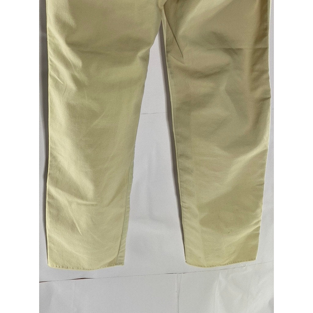 TRANSIT PAR SUCH Women's Beige Slim-Leg Cotton-Blend Dress Pant SZ 3(M)
