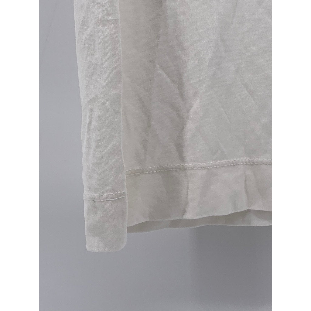 STANDARD MARKET Women's White Crewneck Short Sleeve Relaxed Fit Casual Top SZ S