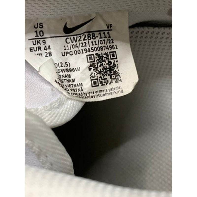 NIKE Men’s White Air Force 1’s 07 Sneakers SZ 10