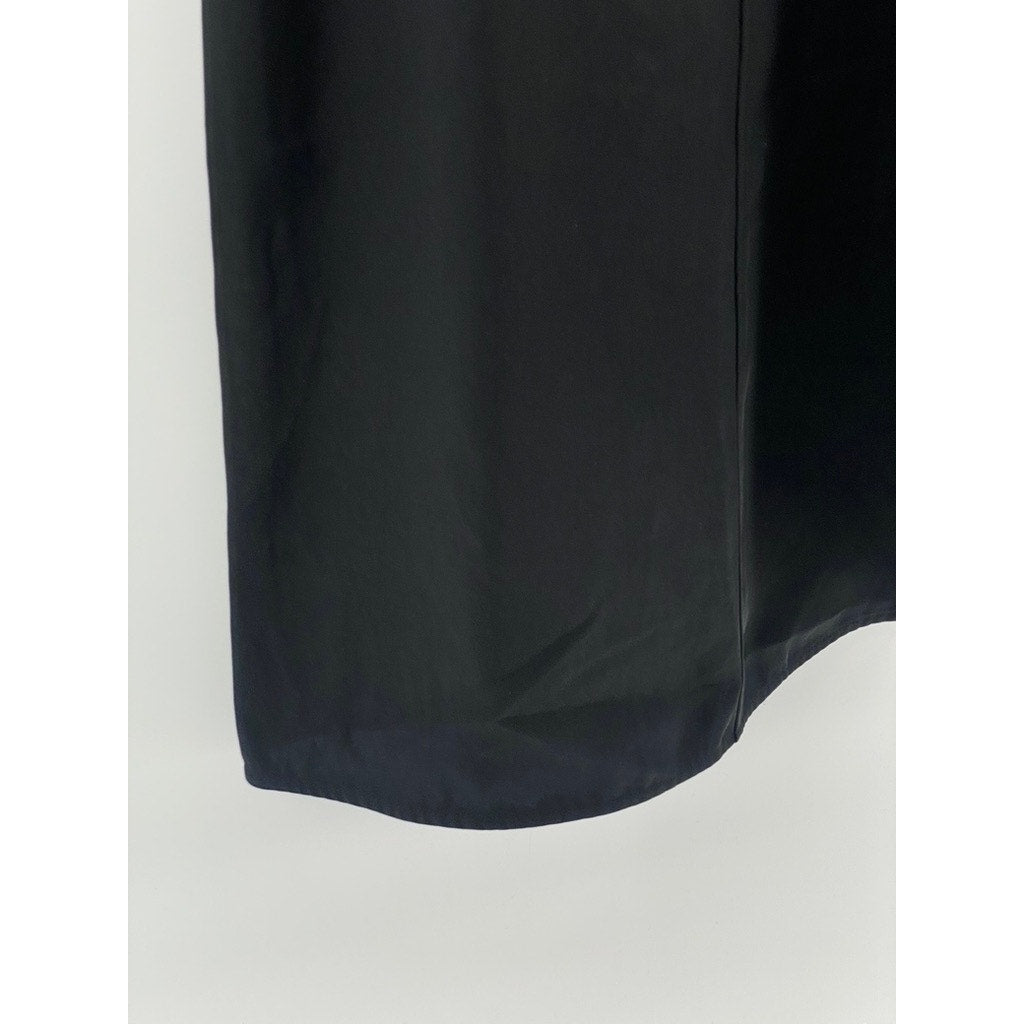 EVERLANE Women's Black Crewneck Sleeveless A-Line Knee Length Dress SZ 0