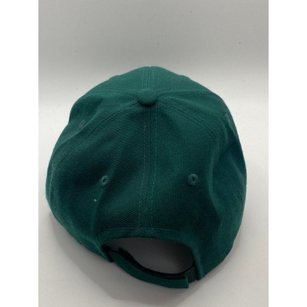 UNBRANDED Unisex Adult Forest Green Solid Casual Baseball Cap SZ OS