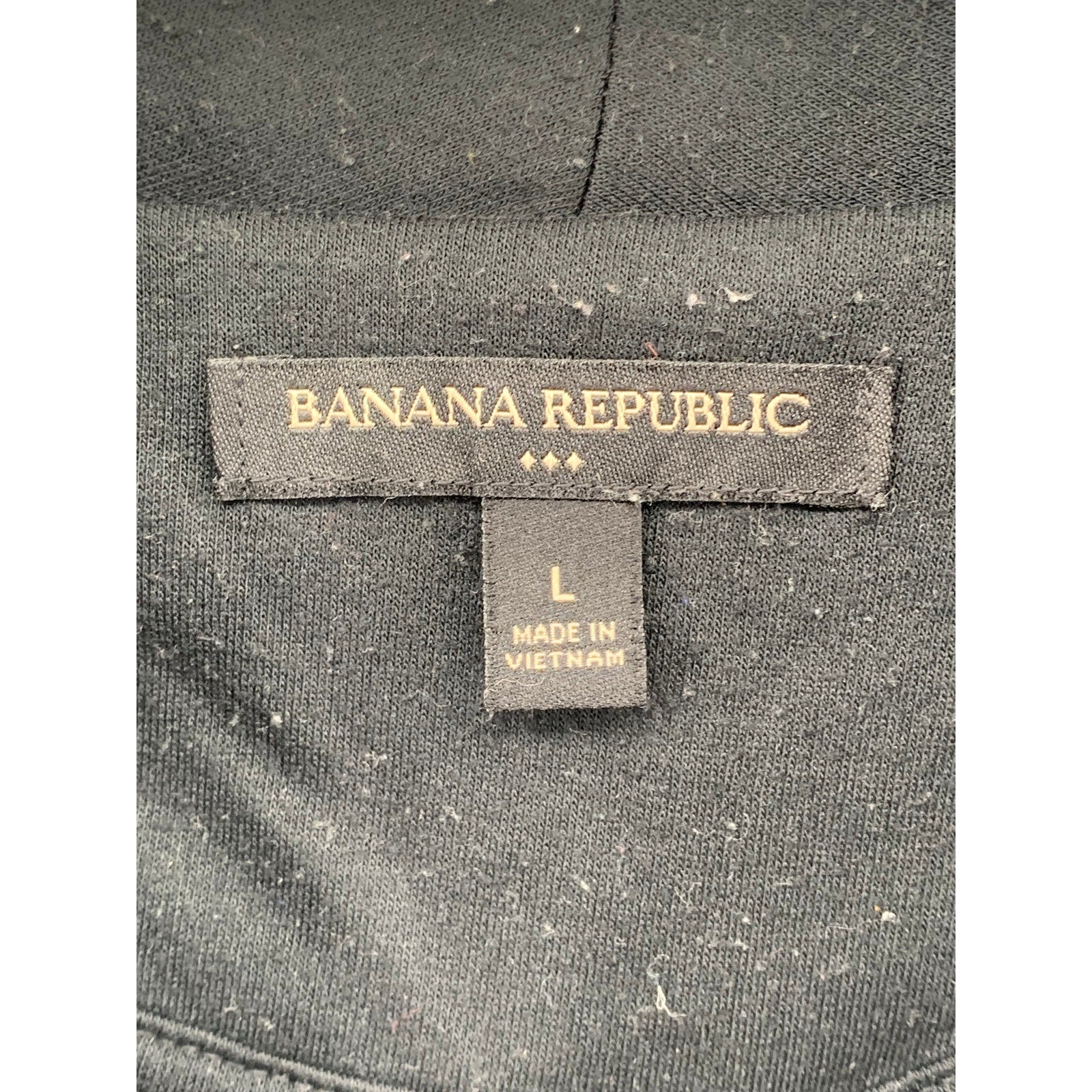 BANANA REPUBLIC Women’s Black Solid One-Button Long Sleeve Blazer SZ L