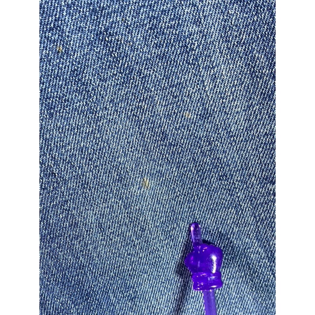 EVERLANE Men's Dark Blue Faded Denim Slim-Fit Five-Pocket Jeans SZ 33X30