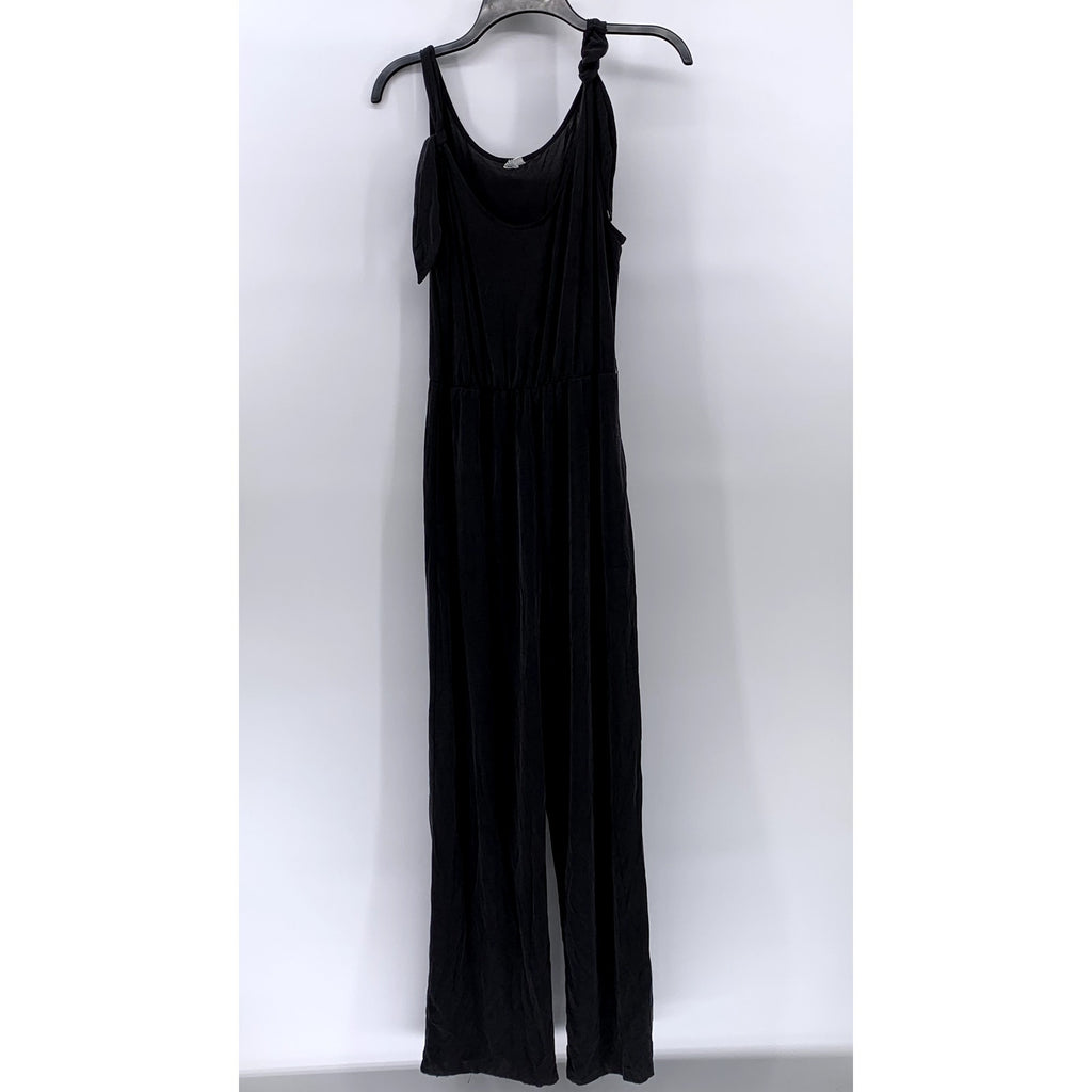 & OTHER STORIES Women's Black Tie Knot Sleeve Jumpsuit US 4