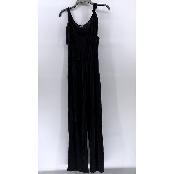 & OTHER STORIES Women's Black Tie Knot Sleeve Jumpsuit US 4