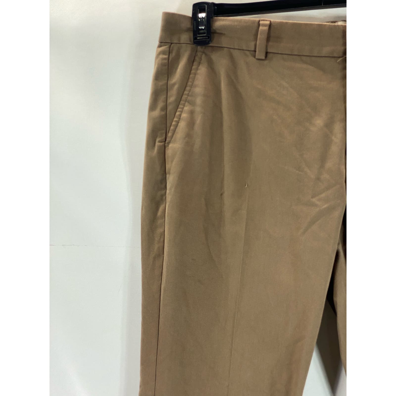 MR TURK By Tina Turk Men's Brown Cotton-Blend Flat Front Pant SZ 36X32