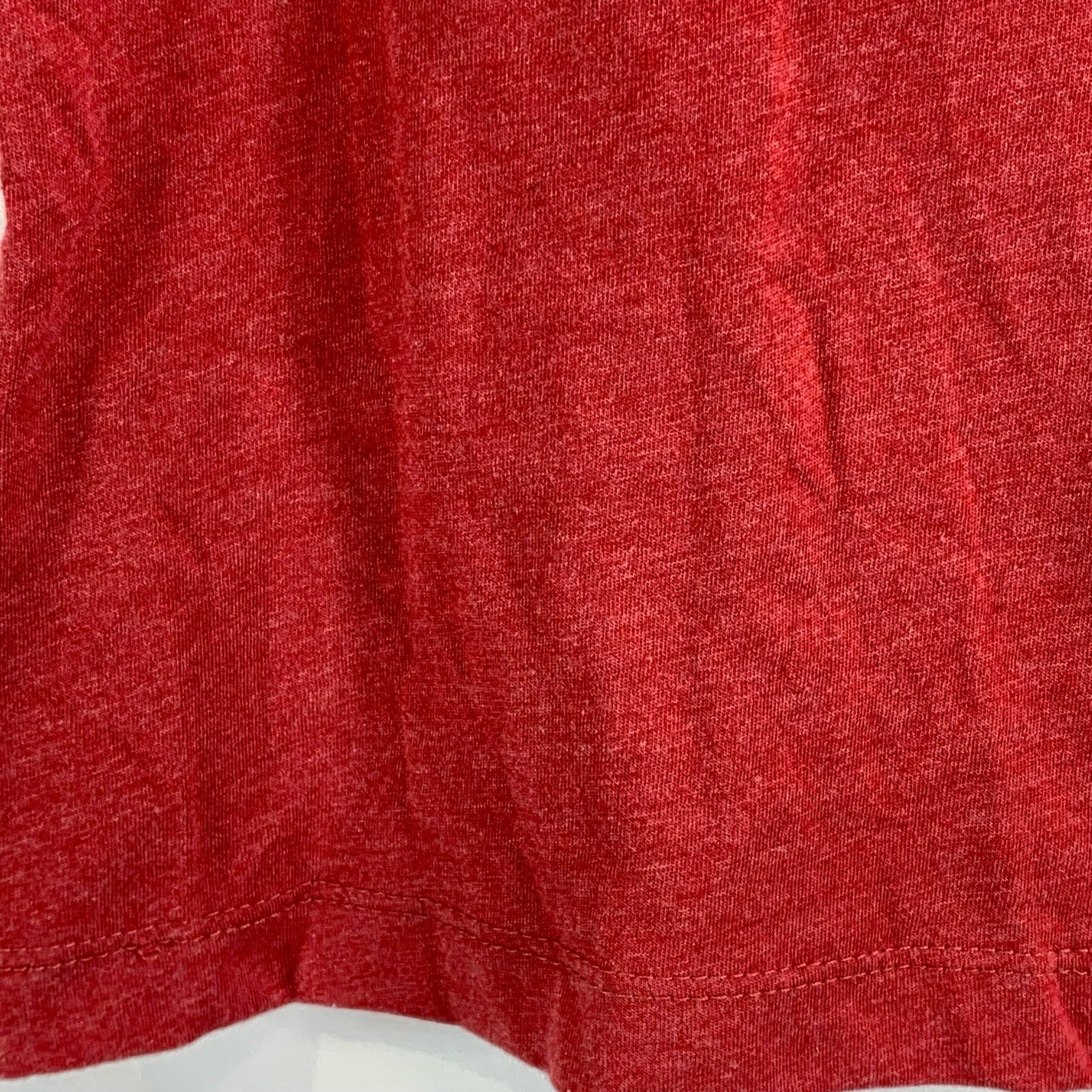 ASICS Men's Red Run Fast Train Hard Logo Crewneck Short Sleeve T-Shirt SZ S