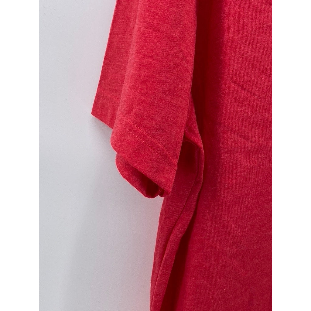 LITTLE SHOP OF HORRORS Men’s Red Seriously Seymour Glasses Graphic T-Shirt SZ L