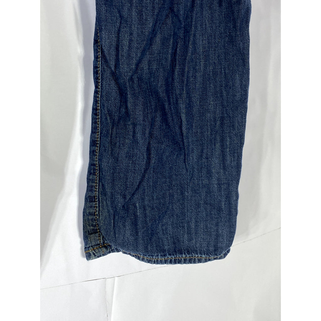 GAP Men's Dark Blue Denim Straight-Leg Five-Pocket Jean SZ 32X30