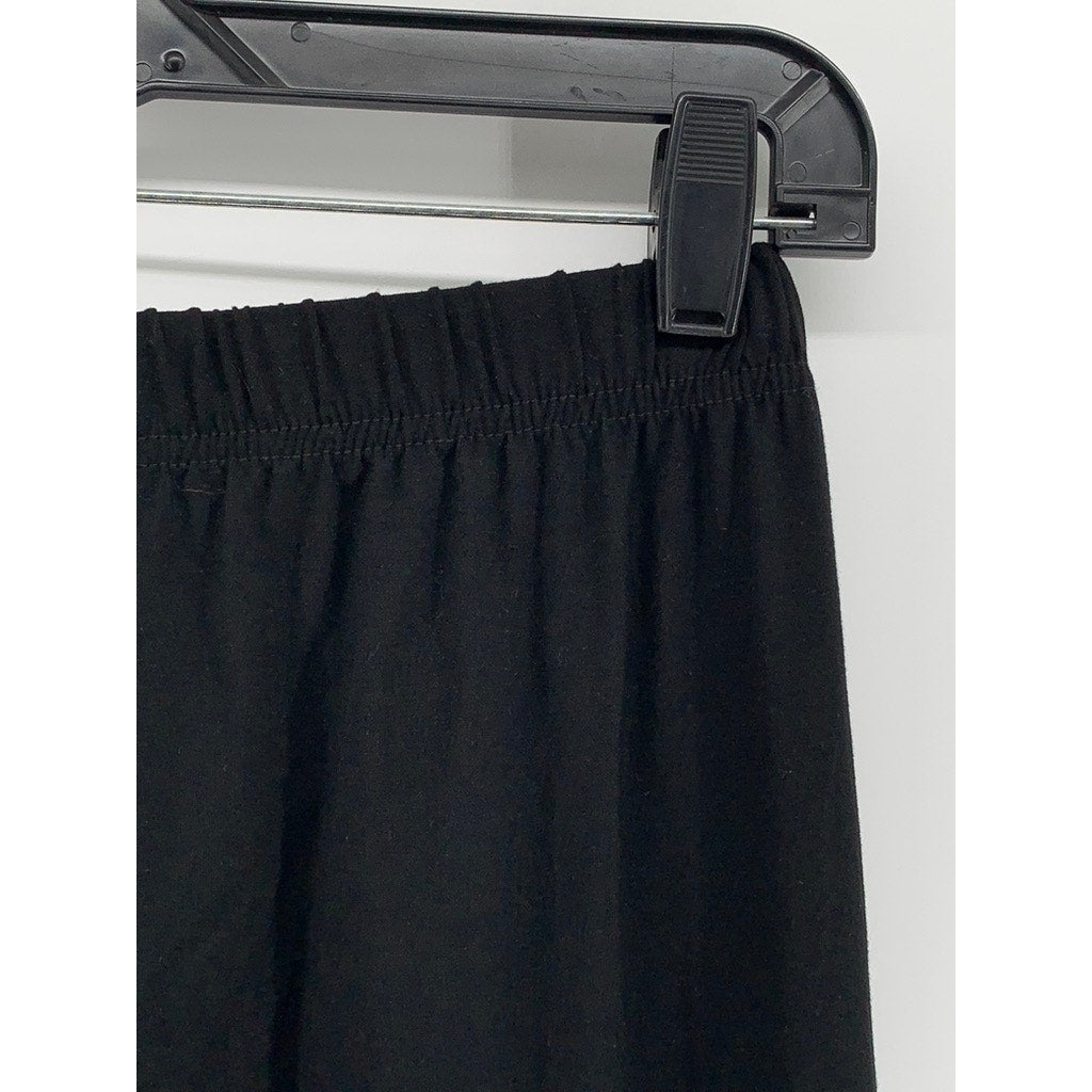 GARDY Women's Black-Gold Studded Hem Leggings SZ M