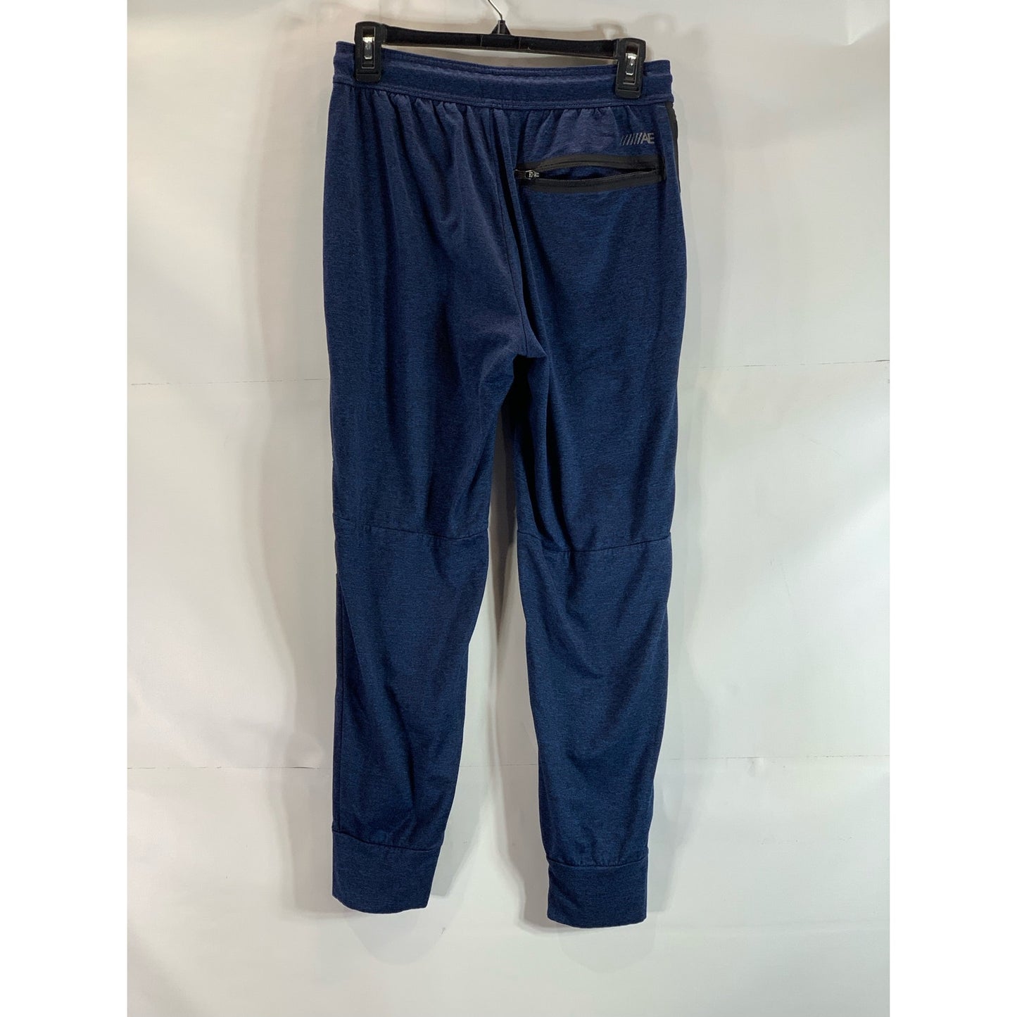 AMERICAN EAGLE Men's Blue AE Flex Drawstring Regular-Fit Jogger Pants SZ S