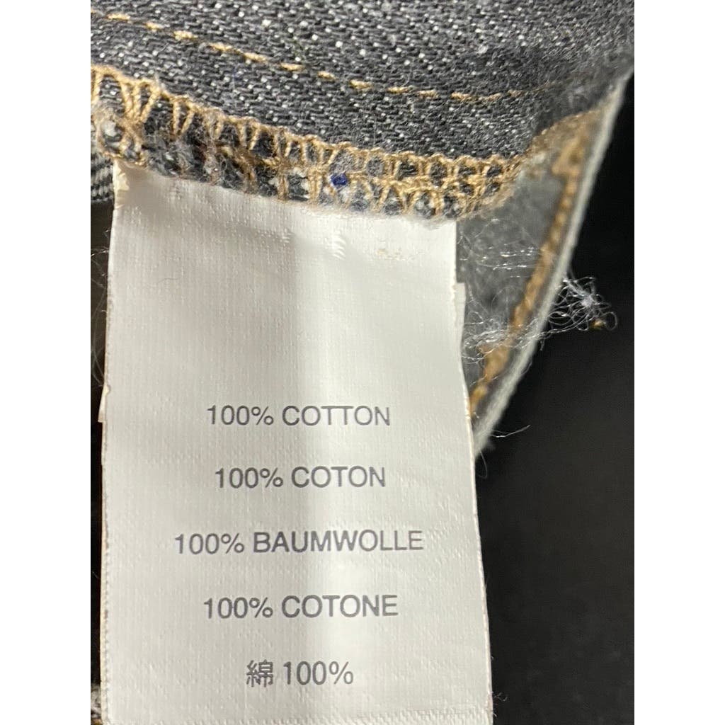 J.CREW Men's Gray 770 Straight-Leg Kaihara Denim jeans SZ 32X30
