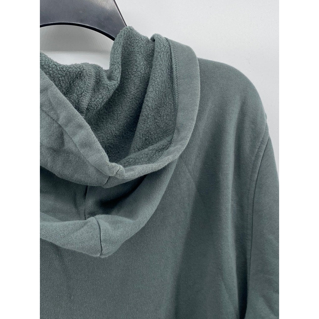 GAP Men’s New Vintage Green Logo Pullover Long Sleeve Hoodie SZ L