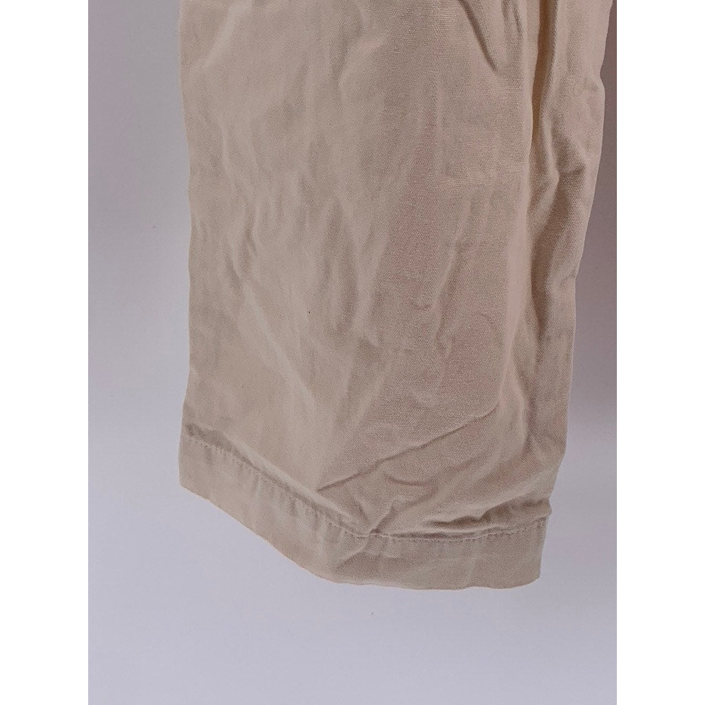 ZARA Men's Beige Straight-Leg Cargo Pants SZ 29