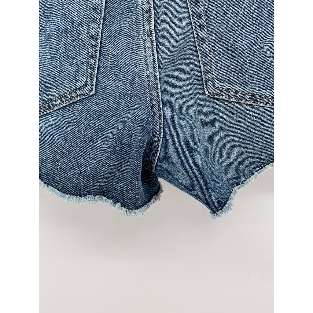 JOE'S Women's Blue Denim Cut-Off Shorts SZ 28