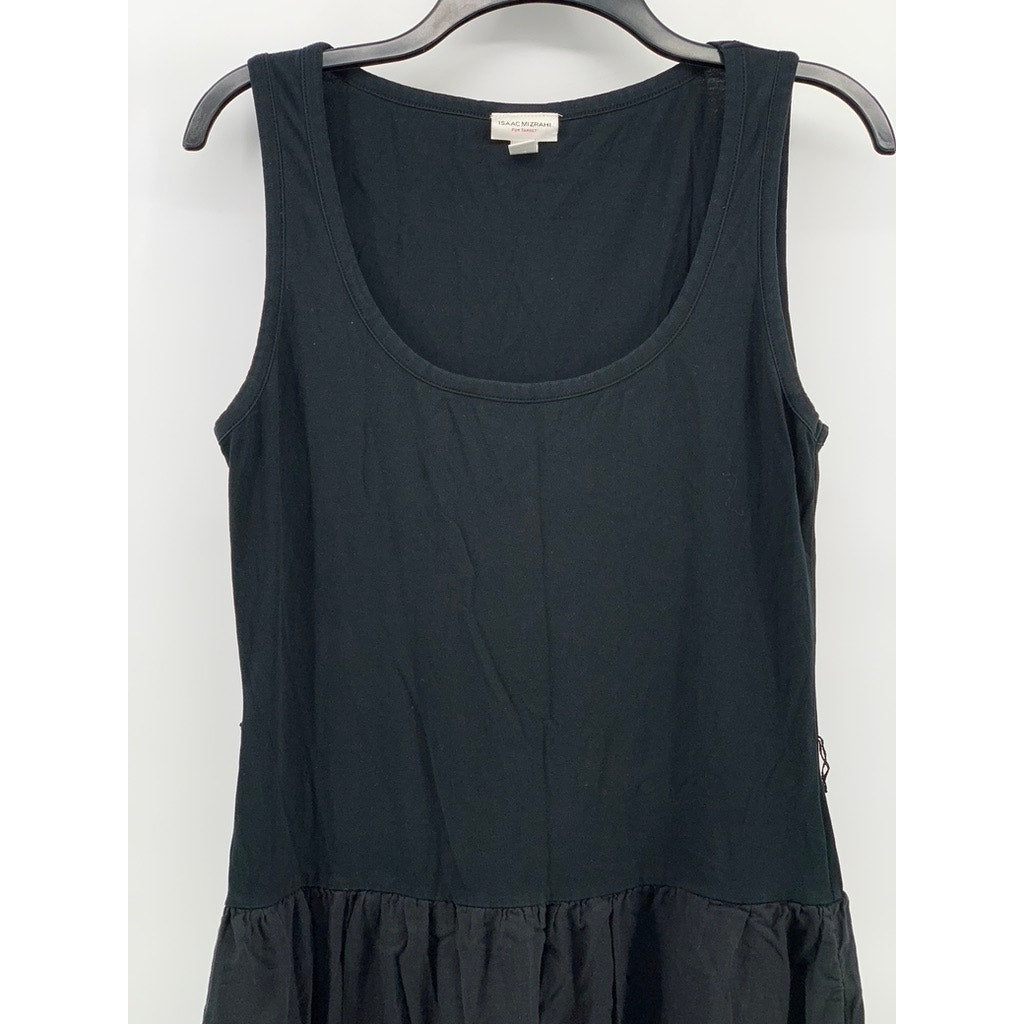 ISAAC MIZRAHI Women's Black Sleeveless Dress SZ S
