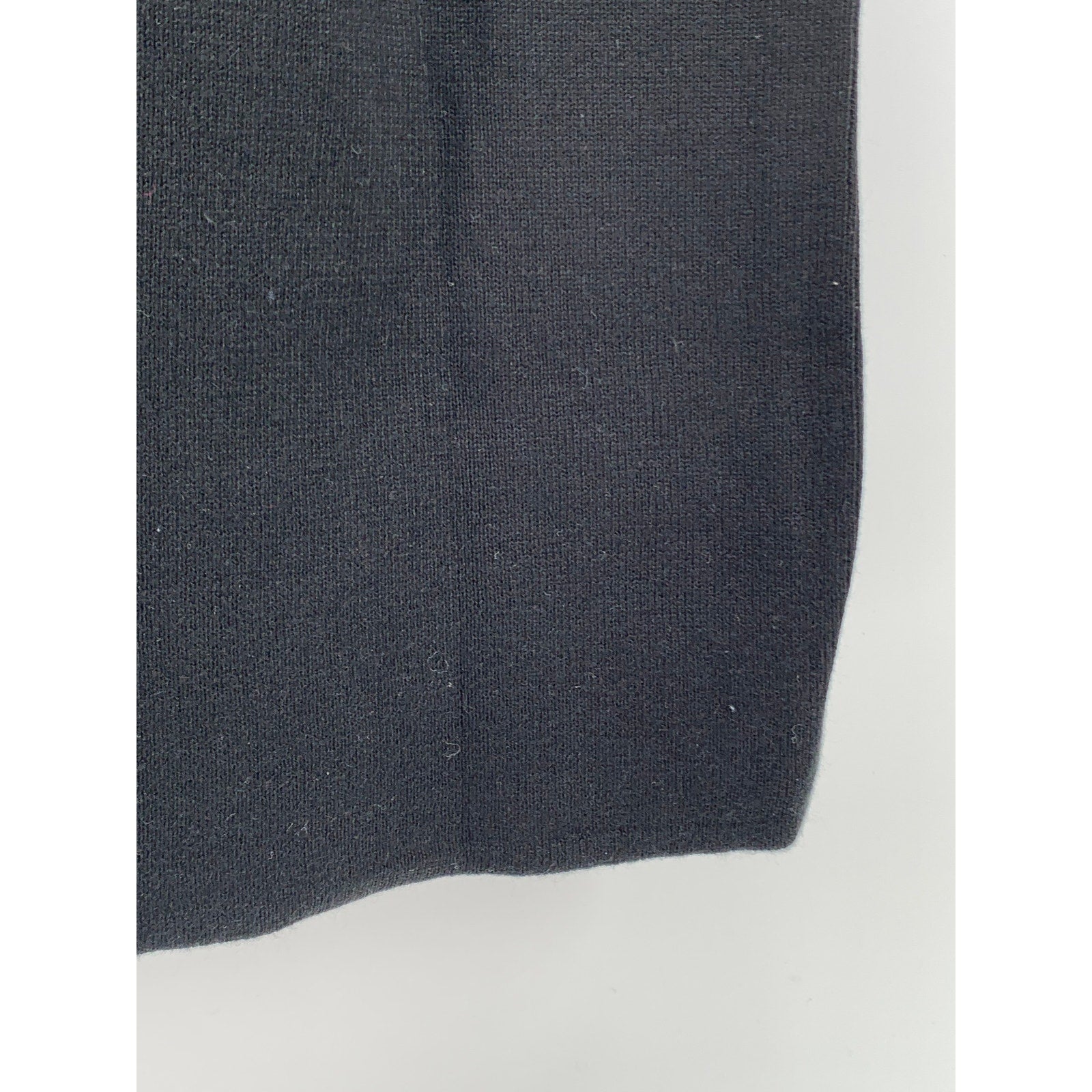 DESIGNERS ORIGINALS Women’s Black Knit Turtleneck Cotton Sleeveless Top SZ M