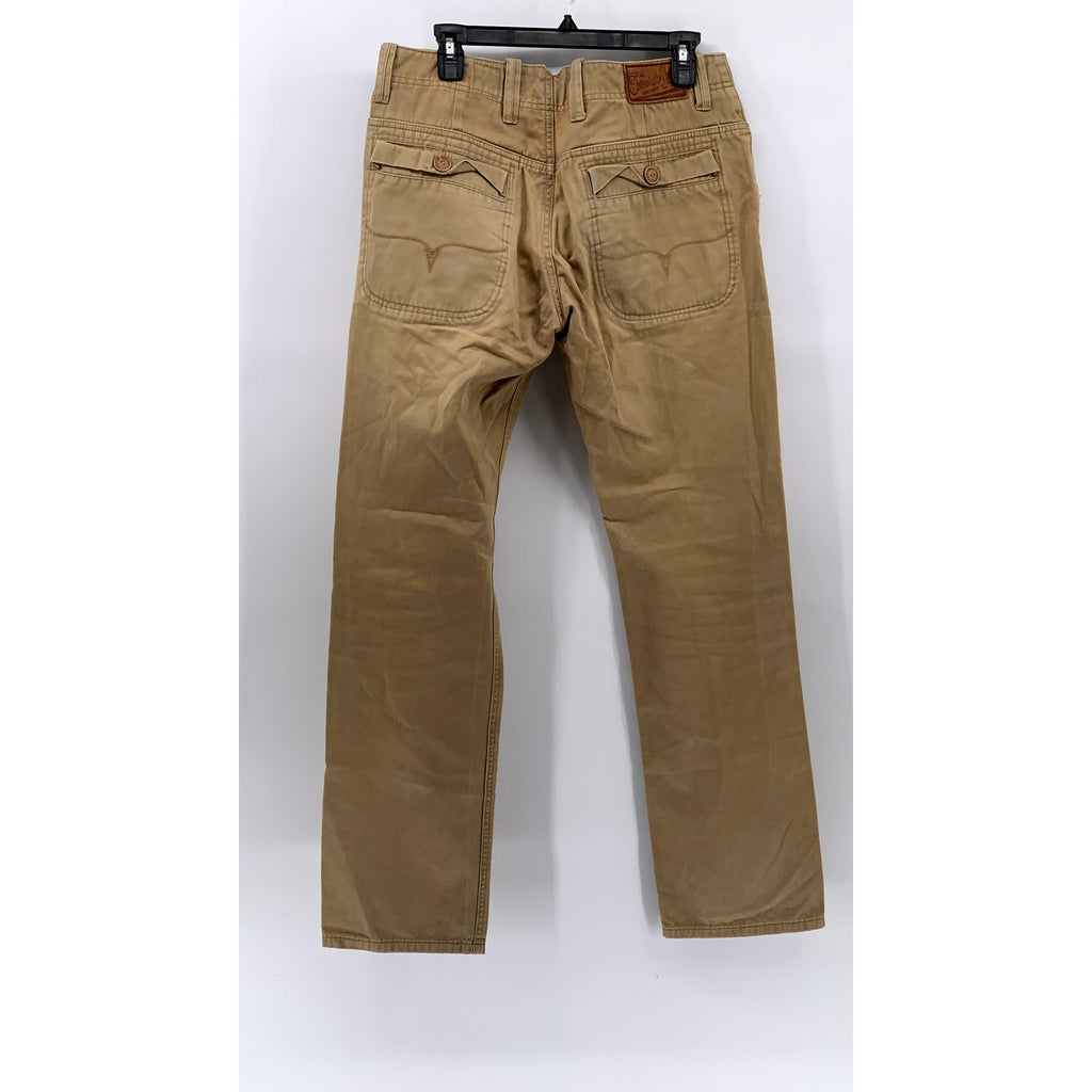 FAIRWHALE Men's Tan Straight Leg Pants SZ 34