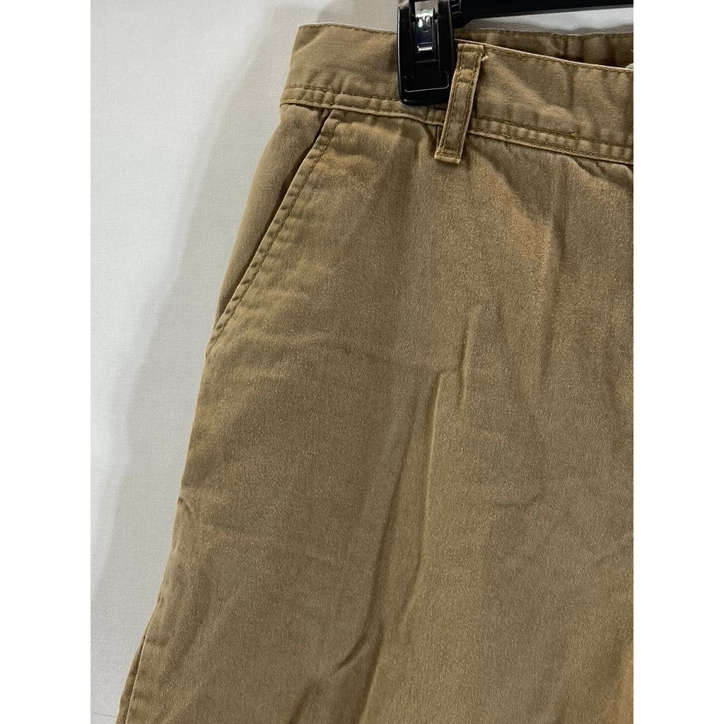 STANDARD CLOTH Men's Tan Skinny Four-Pocket Chino Shorts SZ 32