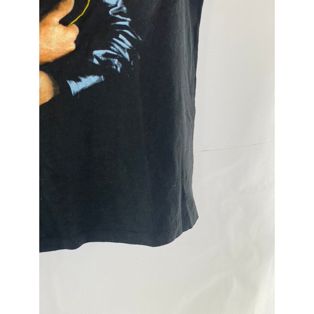 VINTAGE Unisex Peter Frampton "Premonition" Tour Guide Short Sleeve T-Shirt SZ L