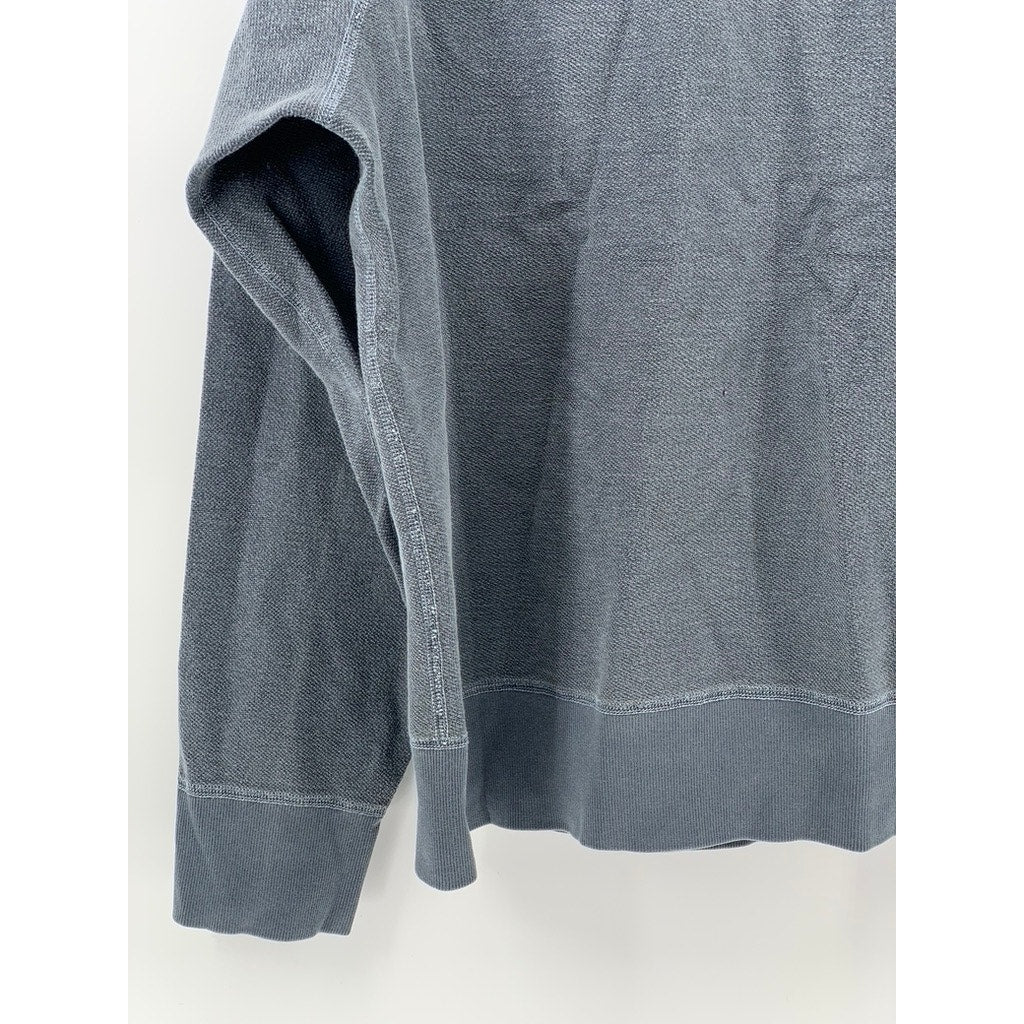 SKU CALIFORNIA Men's Blue Crewneck Relaxed Fit Sweatshirt SZ XL