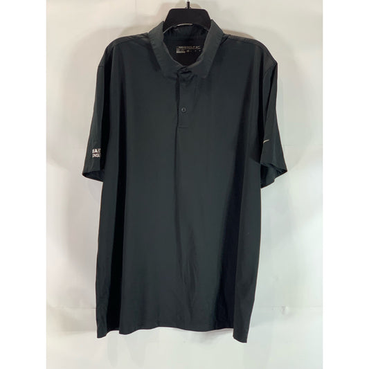 NIKE GOLF Men's Black Dri-Fit Victory Short Sleeve Polo Shirt SZ XL