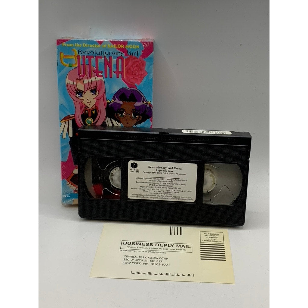 REVOLUTIONARY GIRL UTENA 1999 Anime The Legendary Spice VHS