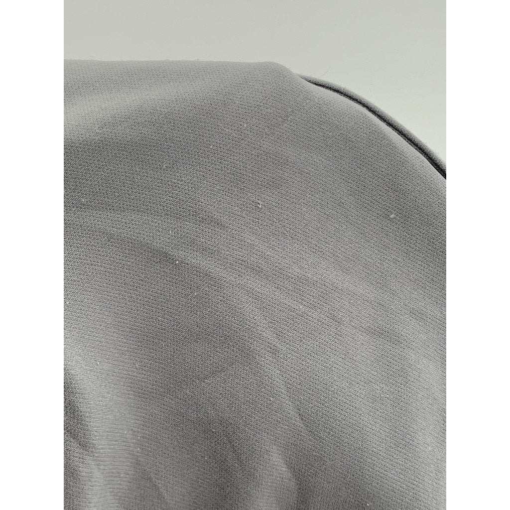 CIDER Women's Gray Solid High-Rise Casual Pleated Shorts SZ 0XL(12/14)