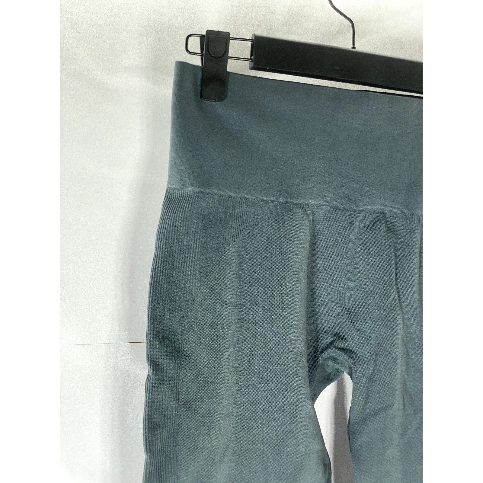 SPORTNEER Women's Dark Gary Seamless Pull-on Stretch Active Leggings SZ L