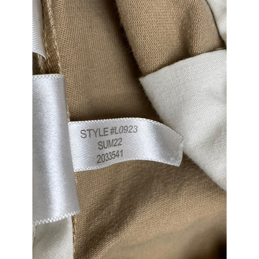 J.CREW Men's Tan Regular-Fit 7" Flex Chino Shorts SZ 31