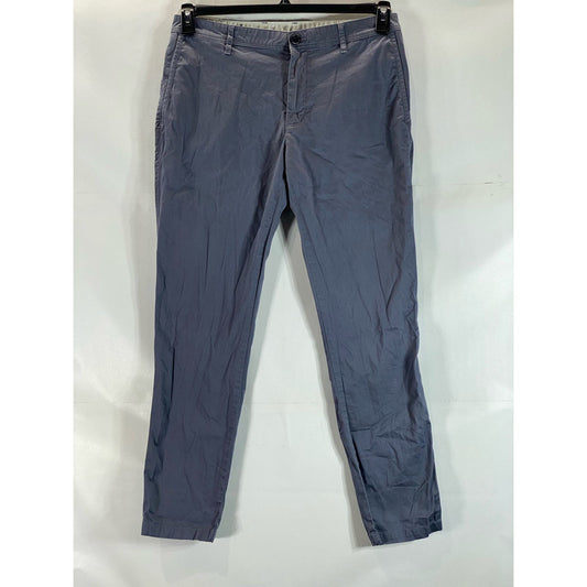 ARMANI EXCHANGE Men's Blue Slim-Fit Four-Pocket Chino Pant SZ 34X32