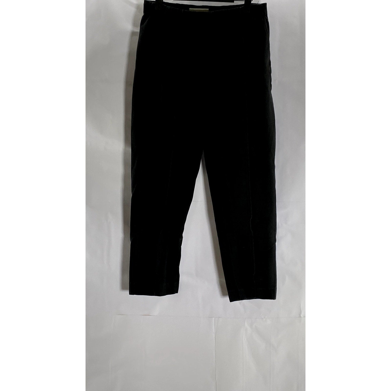 EVERLANE Women's The Dream Double Knit Pintuck Tapered-Leg Pant SZ M