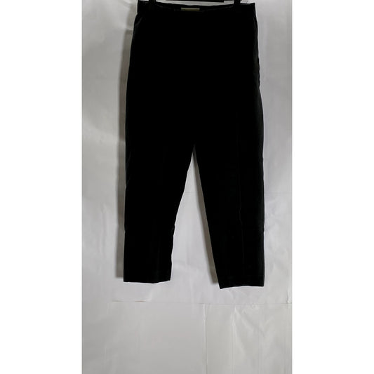 EVERLANE Women's The Dream Double Knit Pintuck Tapered-Leg Pant SZ M