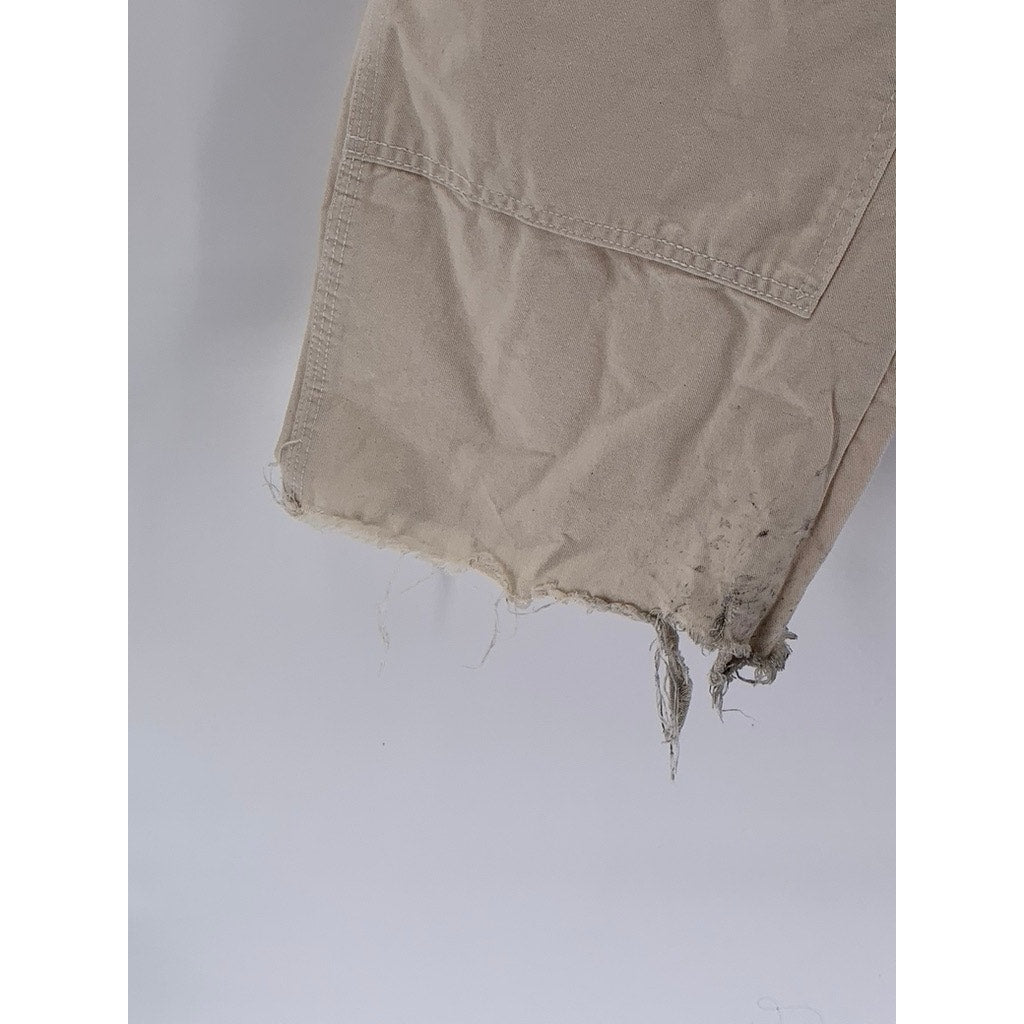 ROUND HOUSE Men's Off-White Carpenter Painter Pants SZ 42