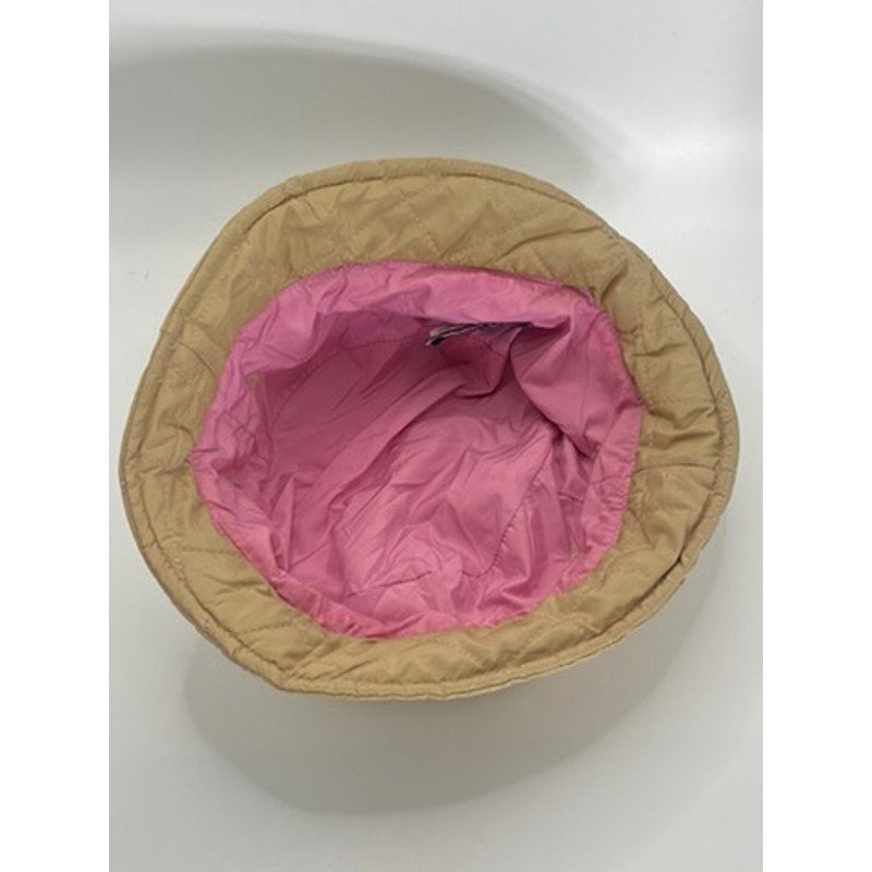 GAP Kids Tan/Pink Quilted Bucket Hat SZ L/XL