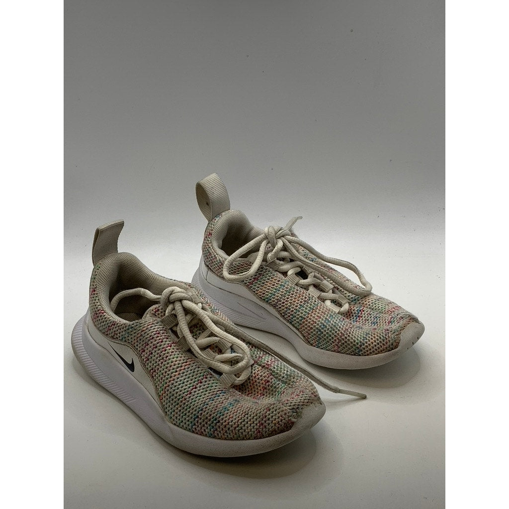 NIKE Kid's White Spaced Dyed Viale Sneakers SZ 10.5C