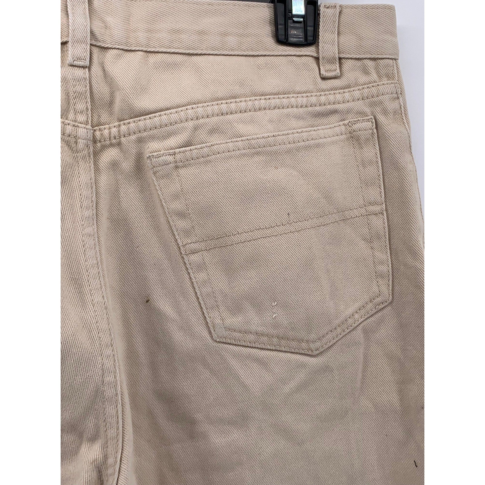 ENCRE INDUSTRIE Men's Tan Cotton Regular-Fit Straight-Leg Chino Pants SZ 40