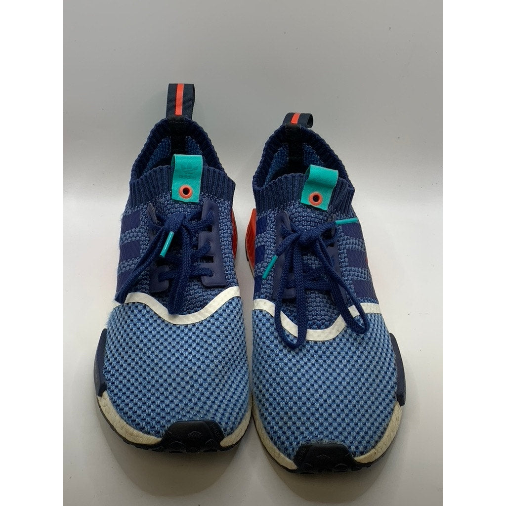 ADIDAS Men's Multicolor Mesh NMD_R1 Packers Sneakers SZ 9.5
